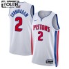 NBA Detroit Pistons Trikot Cade Cunningham 2 Nike 2022-23 Association Edition Weiß Swingman - Kinder